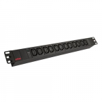 . ROLINE 19" Must PDU 11-kaudu C13 vljund