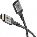 Goobay 79103 HDMI kaabel 0,5 m HDMI tp A (Standard) must, hbe