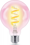 Philips Smart Lighting Philips Smart LED Filament-pallolamppu, G95, E27, kirkas (929003267221)