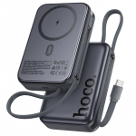 Powerbank Hoco 20000 mAh, hildub MagSafe'iga, QC PD 45W Q44A, must