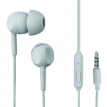 THOMSON wire earphones Jack 3,5 mm with microphone EAR3005GY gray