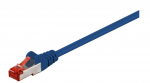 MicroConnect S/FTP CAT6 0.15m Blue LSZH PiMF (Pairs in metal foil)