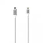 Forever WHP12321 andmeedlus- ja laadimiskaabel | MFi sertifitseeritud | USB-CLightning | 20 W | 1,2 m | valge