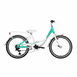 Children's bicycle TABOU Queen 20, white-mint