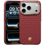 Benks ArmorGrid Edge X9 Air Navigator Kevlar Case (C.K.FL.AP.RD.X069) iP18 Pro/17 Pro Sawy Red