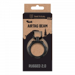 Tactical Airtag Beam Rugged 2.0 kaitsekarp Apple Airtagile / must