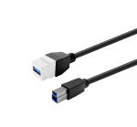 Vivolink Keystone White USB3.0 A-Female to USB3.0 B-Male