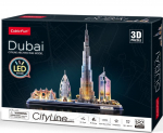 Cubicfun Kuupmeetri lbus puzzle 3D LED Dubai