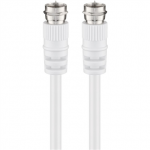 Goobay Antennikaabel (valge, 1,5 meetri)