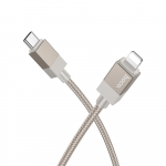 USB-C kaabel Lightning'i hendusega Hoco PD 27W 1 m X110 kuldne