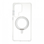 FoneKit Premium Kickstand MagSafe'iga hilduv kaitsekarp jalakinnitusega, Samsung Galaxy S25 Ultra, lbipaistev (6438148063818)