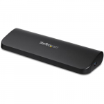 StarTech.com Kahekuvimeline USB 3.0 kandarakutiku dokkjaam HDMI/DVI/VGA, 3x USB-A hubi, GbE, heli, universaalne tpi A dokkjaam Windows/macOS/ChromeOS jaoks - TAA-vastav