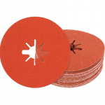 Bosch Accessories BOSCH Expert R782 Prisma Ceramic X-LOCK Fiber Disc, 125mm, 22,23 mm, G80