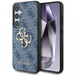 GUESS Samsung Galaxy S25 sinine, 4G logo klassikaline mbris