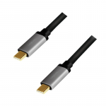 Logilink USB-C M/M kaabel, PD, alumiinium, 1,5 m