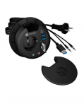 ICY BOX Tisch Hub IcyBox Multiport 2xUSB 3.0 Type-A