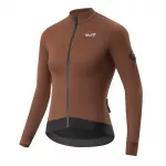 Rockbros YDWT006 TVI women's cycling jersey insulated autumn/winter S - brown