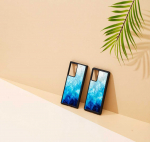 iKins AND quot;Case Galaxy Note 20 Ultra AND quot; Blue Lake Black