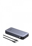 UGREEN 20 000 mAh Powerbank 67W kaheklgne kiire laadimine, hall, universaalne