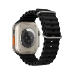 Apple Watchi rihm Forcell F-Design FA12 silikoonist aukudega 38 / 40 / 41 mm must