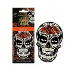 Aroma Car Autode huvrskendaja MUERTOS Skull Orange Man Island Driftwood