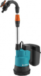 GARDENA 2000/2 18V P4A vihmaveepump, aku ja laadija (970 51 10-01)