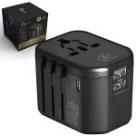 Extralink Smart Life EU/UK/USA/AU/CH reisimisadapter + USB-C, USB-A