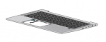 HP Top Cover W/Keyboard CP+PS BL INTL M36312-B31, Keyboard,
