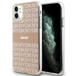 DKNY DKHMN61HRHSEP iPhone 11 / Xr 6.1" rowy / roosa kvakott IML Mono AND Stripe MagSafe
