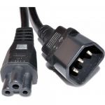CISCO CAB-AC-C5-C14 = toitekaabel, must C5 pistik, C14 pistik