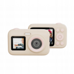 SJCAM FunCam Plus Digitaalne Kaamera Lastele 10MP HD 1080p 2,4 AND quot; LCD 650mAh Aku Beige