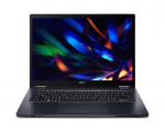 ACER TravelMate TMP414RN-53-TCO-50KD Intel Core i5 i5-1335U Hybrid (2-1) 35.6 cm (14) Touchscreen WUXGA 16 GB DDR4-SDRAM 512 GB SSD Wi-Fi 6E (802.11ax) Windows 11 Pro Saksa Sinine