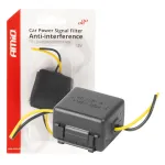 Amio Autode toite signaali filtrid, anti-interferentsia koos klaasist sulge, 12V -04099