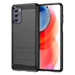 Hurtel Carbon Case flexible cover for Motorola Moto G Stylus 2022 black