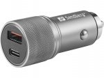 Sandberg Car Charger 1xQC3.0+1xUSB-C 48W Car Charger
