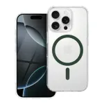 IPhone 13 PRO MAXi mbris Drop Glue Colorful Ring Mag Cover, MagSafe-i hilduv, tumedalt roheline