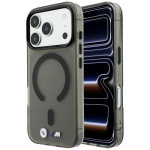 BMW Etui M IML Frosted Metal Logo AND Trims MagSafe iPhone 18 Pro / 17 Pro jaoks, must