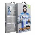 BlueO 5D Mr. Monkey Strong Premium AR karastatud klaas raamiga Apple iPhone 16 Pro must