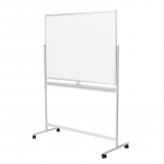 LogiLink Dry Erase Whiteboard, mobile, double-sided, metal, 120x80cm