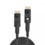 Lindy DisplayPort Fibre Optic Hybrid 1.4 Kabel 70m