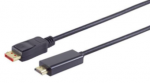 Brackton Kabel DisplayPort mees - HDMI mees 1,0m Must