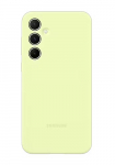 SAMSUNG Silikoonkate Lime, Galaxy A55 5G jaoks, EF-PA556TMEGWW