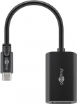 Goobay USB-C VGA-adapter, must, 0,2 m