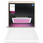Philips Hue Surimu tisvrviline katusevalgus 25W, 2000-6500K, 1760 lm, nelinurk, valge S (929003598002)