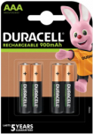 Duracell Turbo AAA Rechargeable 900mAh 4pack