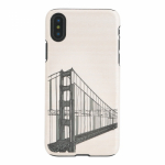 MAN AND WOOD SmartPhone case iPhone X/XS hand bridge black