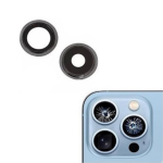 HQ IPhone 13 Pro ja 13 Pro Max tagakaamera klaas koos raamiga, 2 tk, grafiit ORG