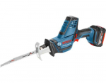 BOSCH GSA 18 V-LI C Professional, must, sinine, punane