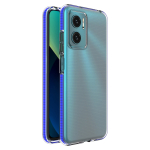 Hurtel Spring Case cover gel cover with a colored frame for Xiaomi Redmi 10 dark blue