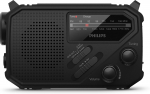 PHILIPS TAR1609 Reisiradio ja taskulamp, must (TAR1609/00)
